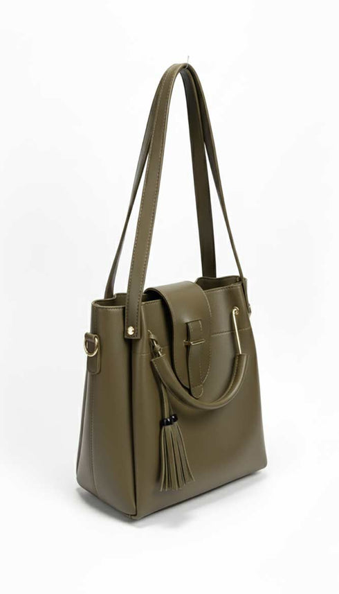 Elena Olive Green Bag