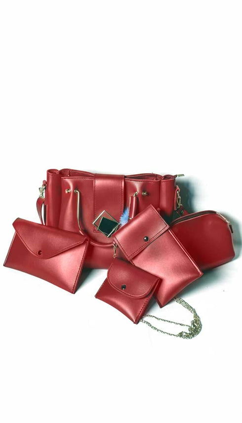 Eris Maroon (With Pouches)