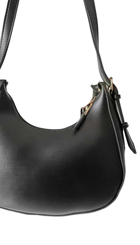 Crescent Black Bag