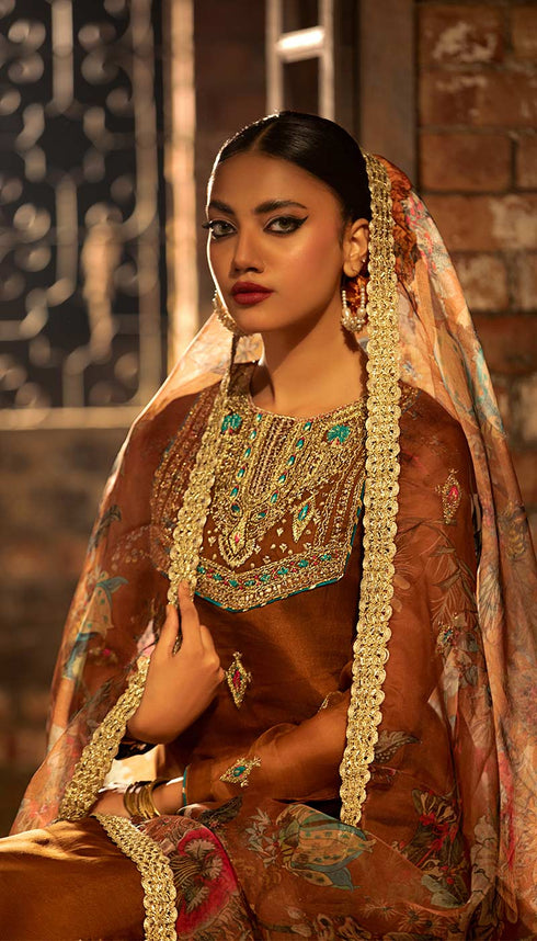 Bronze Dupatta