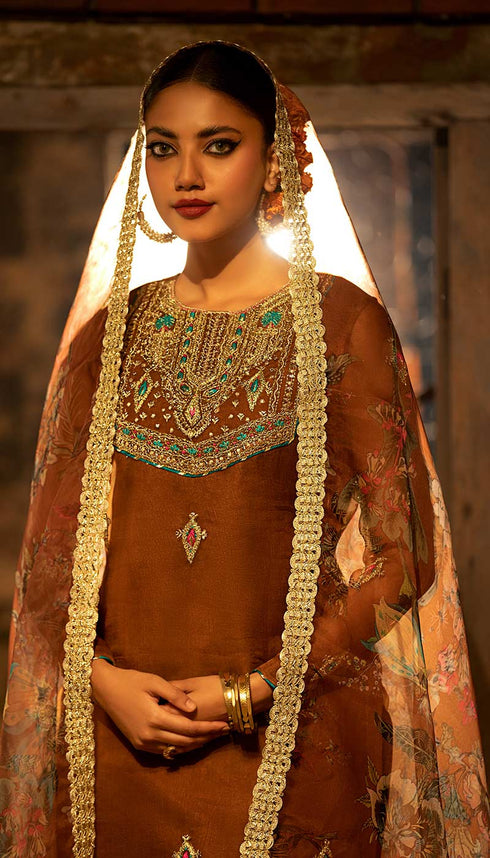 Bronze Dupatta