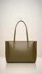 Liora Olive Green Tote Bag