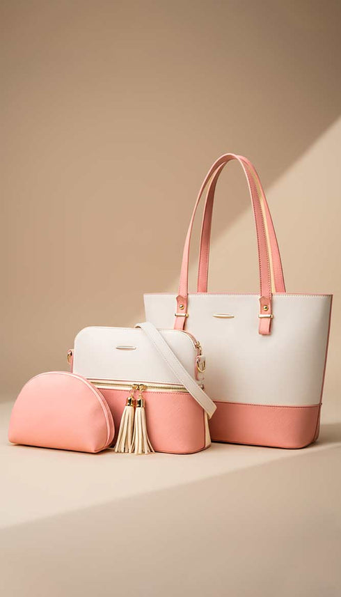 Merry Tote (With Crossbody & Pouch)