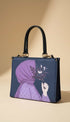 Haya Navy Blue Tote
