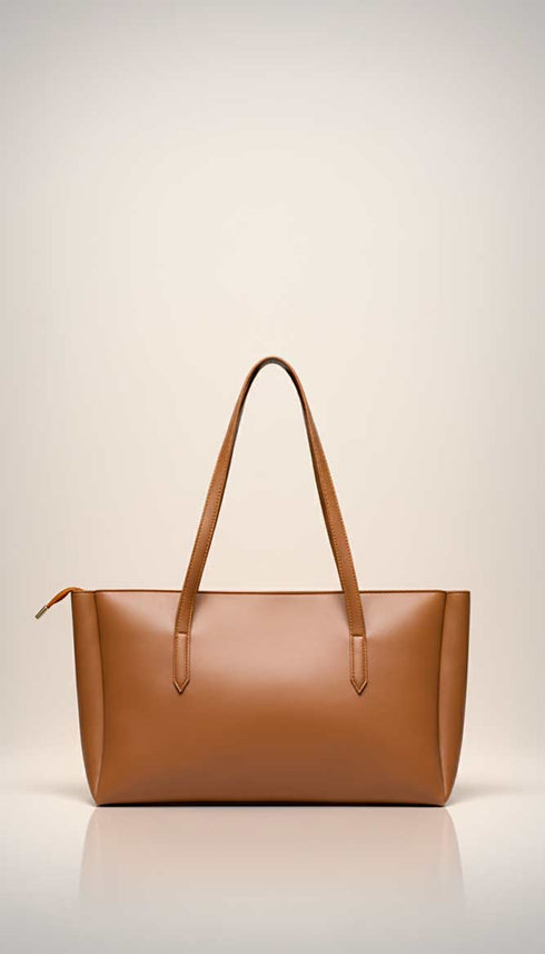 Liora Brown Tote Bag