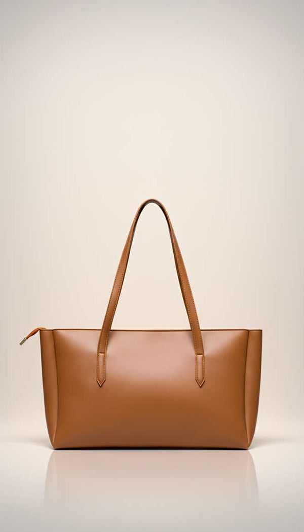 Liora Brown Tote Bag